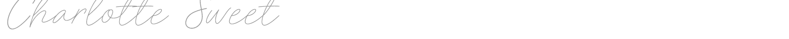 Charlotte Sweet font preview